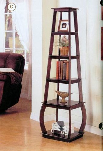Coaster Square Tiered Bookcase in Cappuccino On Sale