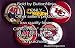 Set of 5 Kansas City Chiefs Pins 1.25