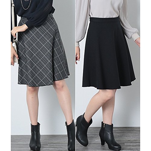 ロペピクニック（ROPE’ PICNIC） 【WEB限定42サイズ】【2WAY】チェック天竺リバーシブルスカート