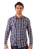 Lois Camisa Hombre Marvin Shrit Artic (Azul)