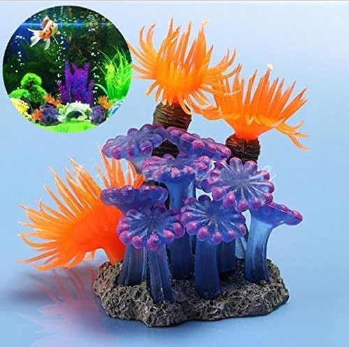 New Artificial Resin Coral for Aquarium Fish Tank Decoration Underwater Ornament Set004