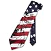 Lady Libery Neck Tie God Bless American Flag Men's NeckTie USA NEW