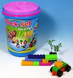 from MTGL Play Building Blocks Play Set 118pieces In A Carry Tub (TE0039)