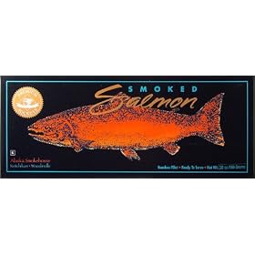 Alaska Smokehouse  Smoked Sockeye Salmon Fillet In, 20 Ounce Gift Box