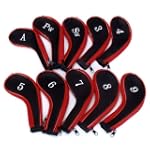 10 Golf Clubs Fer Ensemble � housse d...