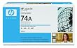 Original HP LaserJet 74A Black Print Cartridge in Retail Packaging