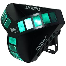 Brand New Chauvet Trident Dmx-512 7 Channel Centerpiece Light with Sound Activated Programs or DMX Controlled