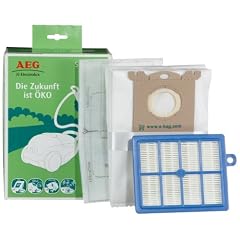 AEG GSK 2 S-bag �ko Kit / Staubsaugerbeutel / waschbarer HEPA 13 Filter / Motorfilter / s-fresh Pinienduft