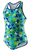 Speedo Big Girls Solid Infinity Splice One Piece Swimsuit ...bouncy 5

