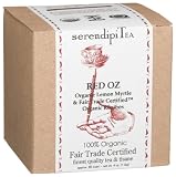 SerendipiTea Red-Oz, Organic Lemon Myrtle & Organic Rooibos Tea & Tisane, 4-Ounce Boxes (Pack of 2)