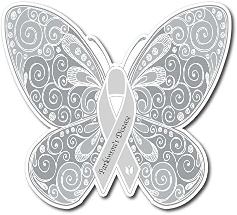 Parkinson's Disease Awareness Butterfly Sticker