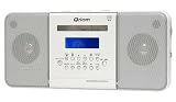 Qriom キュリオム CDクロックラジオ (お目覚め&おやすみタイマー付) CRS-325(W) ホワイト