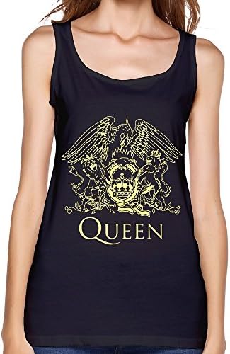 Women's Rock Band Queen Logo Picture Tank Top XXL Black