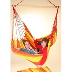 H�ngesessel H�ngeschaukel H�ngesitz XXL Martinique Papaya