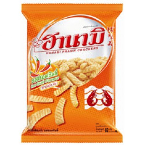Hanami Krabbenchips (Hot Chilli Flavour) 62g