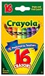 Crayola Classic Color Pack Crayons, 16 Colors/Box (52-3016)