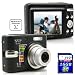 SVP DC-936-Black 9MP 3x Optical Zoom 2.5" LCD Digital Camera with ISO 640, face/smile detection (16GB SVP SDHC Memory Card Included)