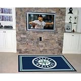 Seattle Mariners MLB Floor Rug (4'x6')