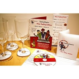 Wine Tasting Party Software--Host the Best Tasting Events: Party Kit, Database, Reports, Community, Journal--it's ALL included!