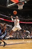 Denver Nuggets v Charlotte Bobcats: Gerald Wallace Photographic Poster Print by Brock Williams-Smith, 28x42