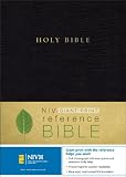 NIV Holy Bible Giant Print Reference Edition, Black Leather-Look