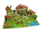 Review BigJigs BJ415 / Wooden Toy Play Farm Bigjigs