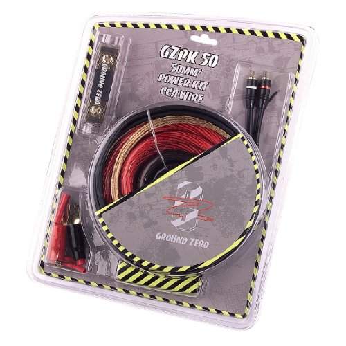 Ground Zero GZPK 50 Kabelset 6m 50mm&sup2; Stromkabel, RCA Kabel, LS Kabel, Sicherungshalter Preisvergleich