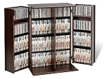 Prepac Furniture Locking Media Cabinet Multimedia Storage