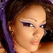 Diva Xotic Eyes Purple Eye Glitter Jewels Professional Eye Make Up