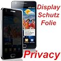 **DIE INNOVATION DES JAHRES** YAYAGO Display Schutzfolie PRIVACY ** MATT und GET�HNT ** f�r Ihr Samsung Galaxy S2 SII S 2 S II i9100 inkl. dem Original YAYAGO Clean-Pad