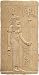 Maat Cosmic Harmony Wall Relief, Stone Finish