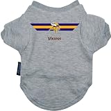 Hunter Minnesota Vikings Team Pet T-Shirt Extra Large
