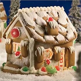 Fully Assembled Gingerbread House