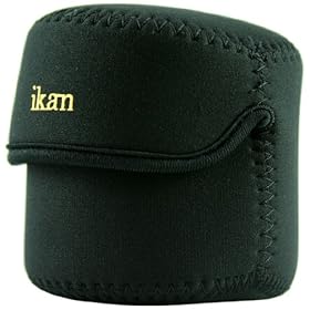 iKan Corporation 3.5 Diameter Lens Bag 3 Long Black, (SBS-L33)