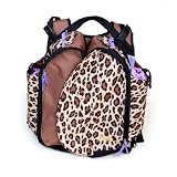 Boogaloo Leopard Diaper Bag