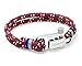 VIRGINSTONE Stainless Steel U-Lock Nylon Cord Bracelets