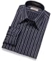 Van Heusen Men's Long Sleeve Men's Fitted Fancy Broadcloth Stripe Shirt