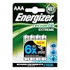 Energizer AAA Rechargeable Extreme Batteries 800 mAh Pack of 4 ENGRCAAA800