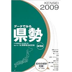 �f�[�^�ł݂錧�� 2009�N�Ł\���{�����}��n�擝�v��