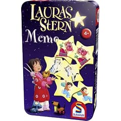 Schmidt Spiele 51250 - Lauras Stern, Memo, in Metalldose