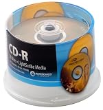 MicroBoards - 50 x CD-R - 700 MB ( 80min ) 52x - LightScribe - spindle - storage media