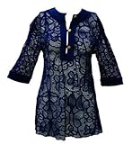IMAGE OF L*Space Lucca Cover-Up Navy Women's Size L