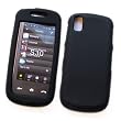 Samsung Instinct S30 M810 Silicone Skin Case, Black