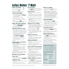 Click here to buy Lotus Notes 7 Mail Quick Reference Guide (Cheat Sheet of Instructions, Tips and Shortcuts... by Beezix Inc.