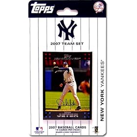 Click here to buy Topps New York Yankees 2007 Baseball Card Team Set by  Topps .