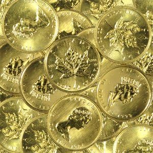 Canada (1/4 oz) Gold Maple Leafs - Random Year