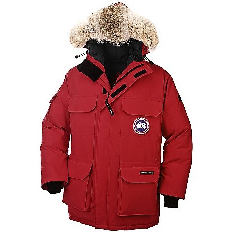 Canada Goose Men's Expedition Parka,Red,Small