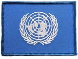 United Nations Flag Embroidered Patch UN Iron-On International Emblem