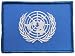 United Nations Flag Embroidered Patch UN Iron-On International Emblem