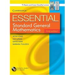Essential Standard General Maths First edition with Student CD-ROM TIN/CP Version (Essential Mathematics)